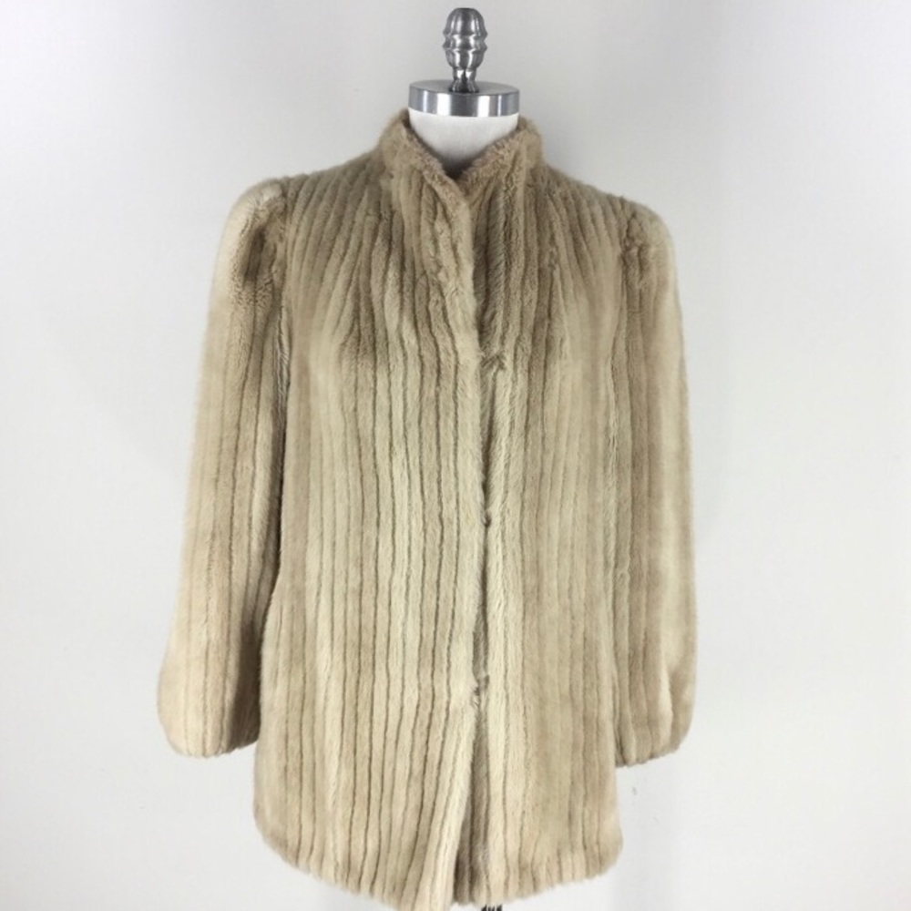 Vintage faux fur boho coat